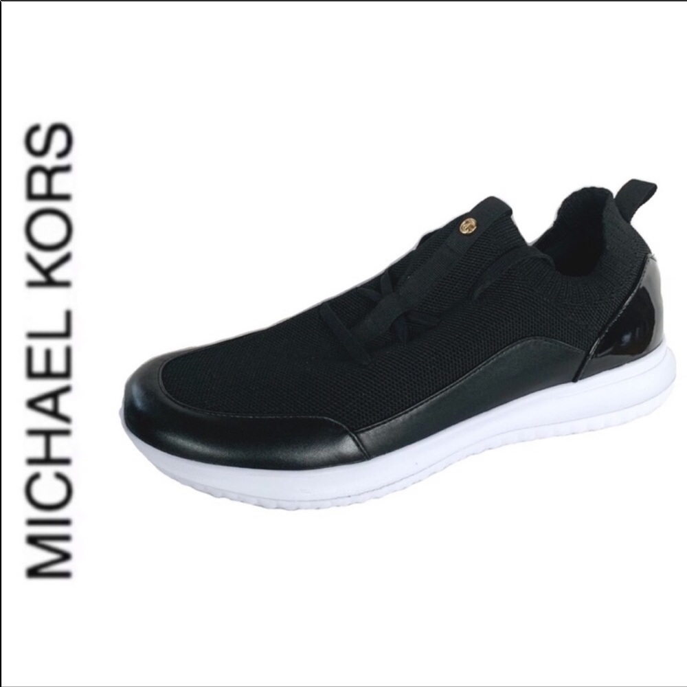 NWT Michael Kors black sneakers